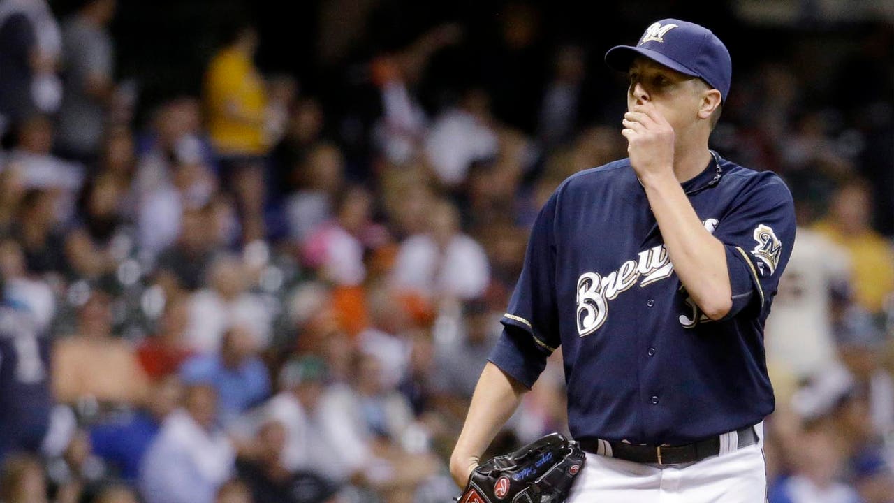 'Just one of those days' for Brewers pitching